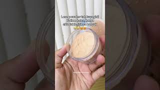Wardah lose powder, butiran halus lembut, ngga bikin cracky plus harga affordable