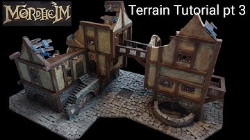 MORDHEIM PROJECT: Terrain Tutorial Part 3: Ruined Buildings!