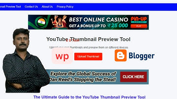🔥 Create YouTube Thumbnail Preview Tool on Blogger & WordPress | Free Script by S B Tech 🎯
