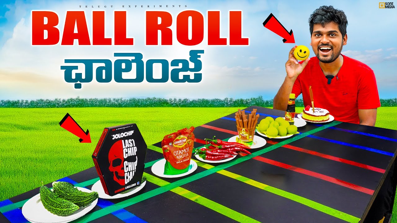 Ball Roll Game With Punishment 🔥🔥 Telugu Experiments