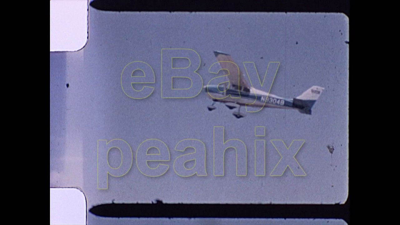 1960s 8mm Film Home Movie - MICHIGAN Indians Private Planes Zoo Monkey Rocket +