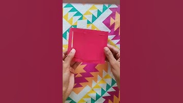 Slider POP UP Card | DIY Interactive Cards | Scrapbook/Explosion Box #shorts #viral