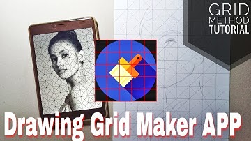 How to Use Drawing Grid Maker App | PaulArTv
