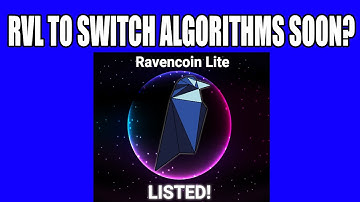 Is Ravencoin Lite Going to Switch Algorithms Sooner Than Later?
