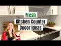 Kitchen Counter Decor Ideas