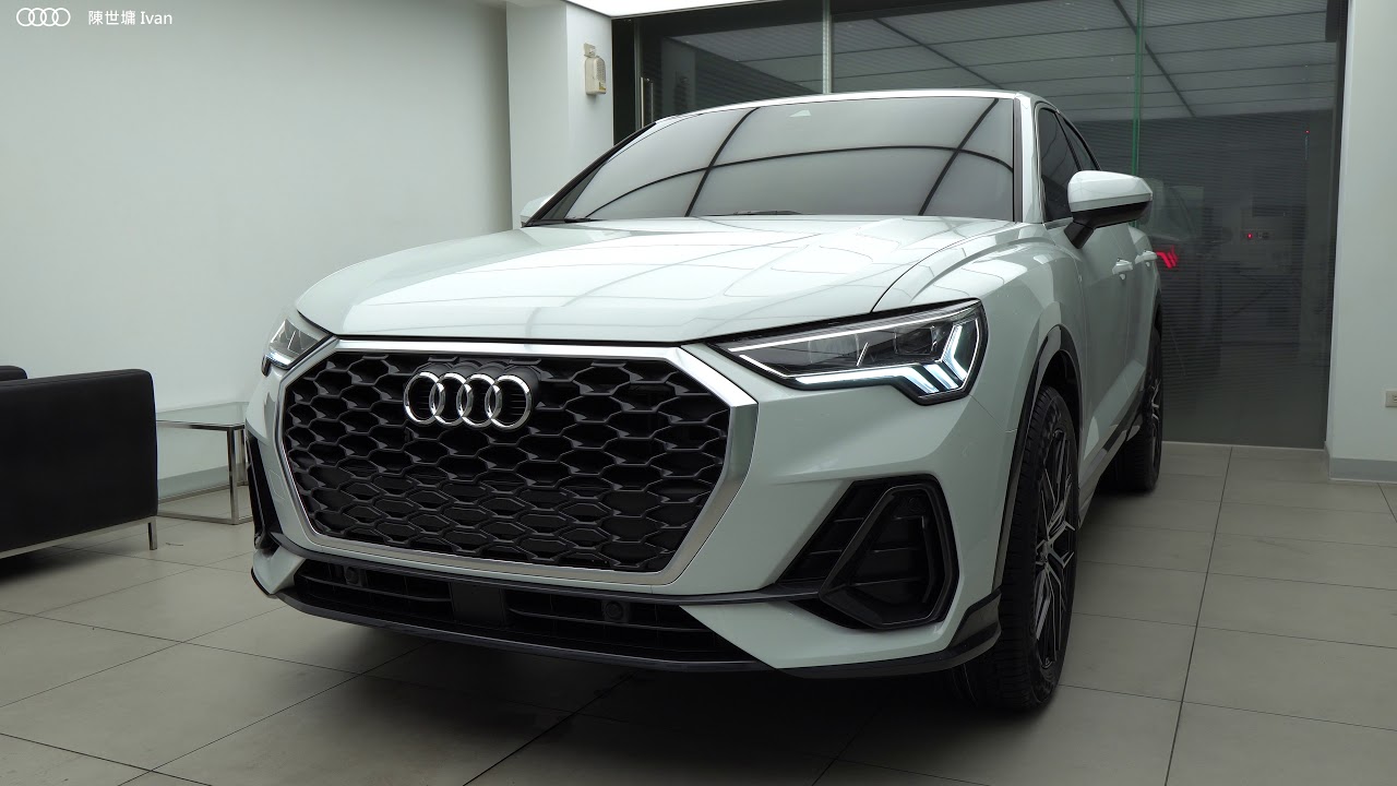 Audi Q3 Sportback 35tfsi 金屬冰川白glacier White 2y 19吋旋壓鋁圈陳世墉 Youtube