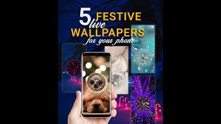 🎄🔔 5 TOP Winter Live WALLPAPERS for your Android Phone by WowPapers App screenshot 5