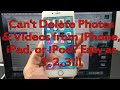 All iPhones: How to Delete "Undeletable" Photos & Videos