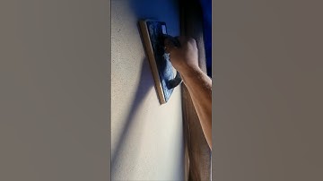 Lime Rendering | Crossing the grain #satisfying #plastering #tutorial