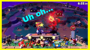 CLIP: INSANE Reverse 3 Stock in Competitive Smash Ultimate!