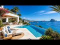 Ibiza Luxury Villa Escape 🌊 Crystal Clear Ocean View &amp; Relaxing Poolside Ambience (Perfect Loop)