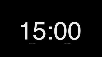 15 Minutes Timer - 900 Seconds Countdown Timer #countdown #15minutes #900seconds
