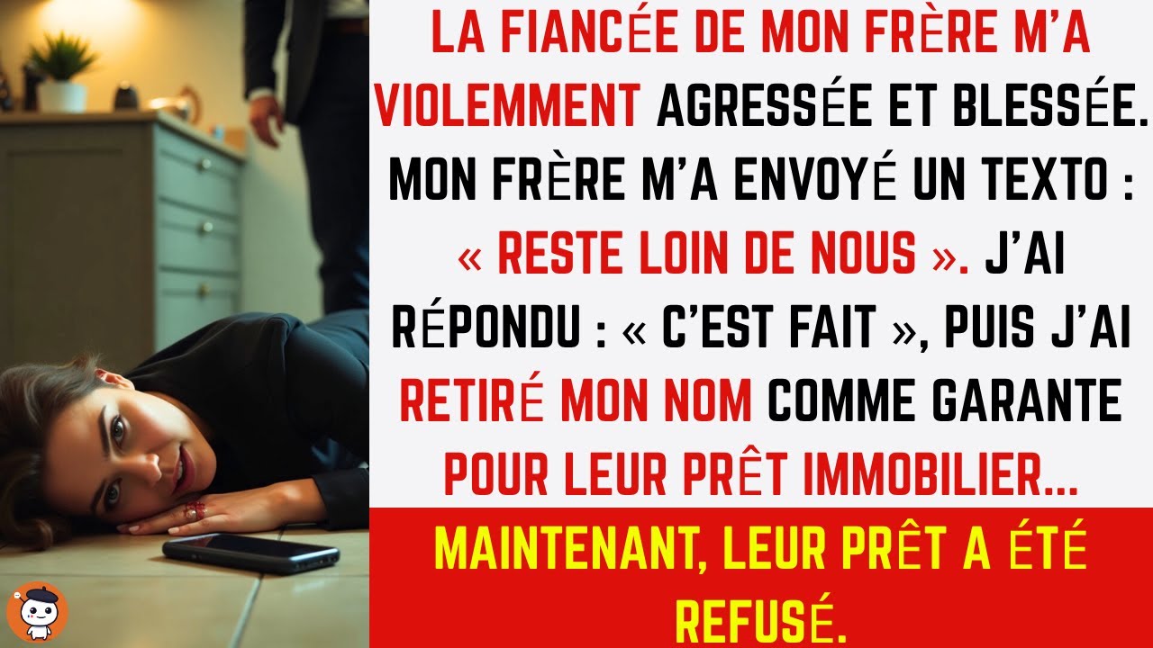 La fiancée de mon frère m’a frappée… alors j’ai annulé leur prêt immobilier.