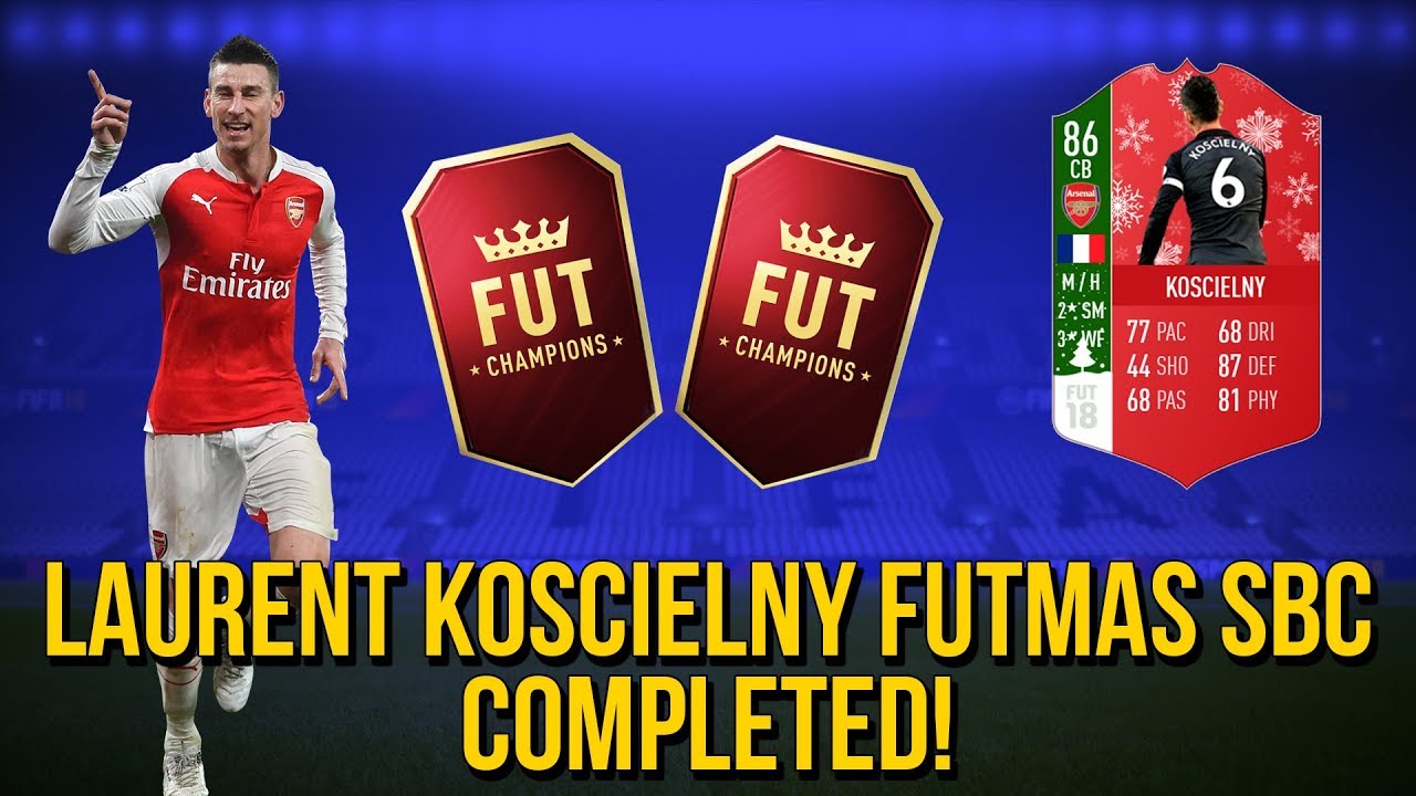 FUTMAS KOSCIELNY COMPLETED! DAILY FUTMAS SBC #8! | FIFA 18 CZ