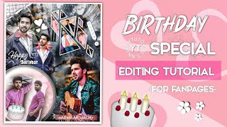 Birthday special 🎂🥳|| Editing tutorial for Fanpages||By Anjalixtutorial's ❤️|| #hbd  #armaan