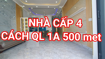 ✅ Bán căn nhà cấp 4, 5x27 cách QL1A 500 met ngay chợ Gò Đen #nhadepthanhthuy #0937086752 #cafeland