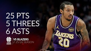 Nick Smith Jr 25 Pts 5 Threes 6 Asts Vs Blazers 2526 Season