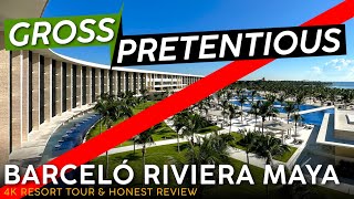 BARCELÓ RIVIERA MAYA Cancun, Mexico   4K Resort Tour & Review  Big Box, BIG NO