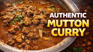 Authentic Mutton Curry Traditional Homestyle Recipe Telugu Y Southindian Andhra Nonveg