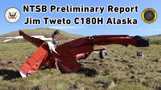 NTSB Preliminary Report Jim Tweto C-180H July 12, 2023