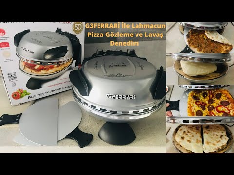 G3 Ferrari Pizza Oven Kutu Açılımı-Pizza Lahmacun Gözleme yaptım/ G3 ferrari lahmacun pizza makinası