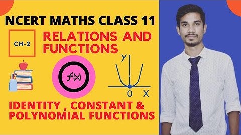 Relations and functions | class 11 maths | chapter 2 | functions | domain , range & graph