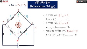 অধ্যায় ৩ - চলতড়িৎ : হুইটস্টোন ব্রীজ [HSC]