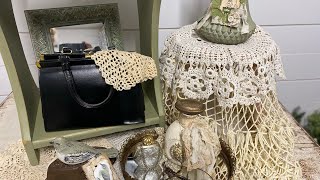 How to Vintage Style Decor from Thrifted items