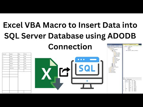 تصویری: آیا می توانید از SQL در VBA استفاده کنید؟