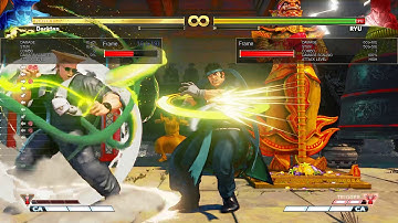 SFV Guile VT1 comeback tech and neutral setups.