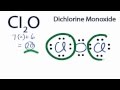 Cl2O Lewis Structure Concepts