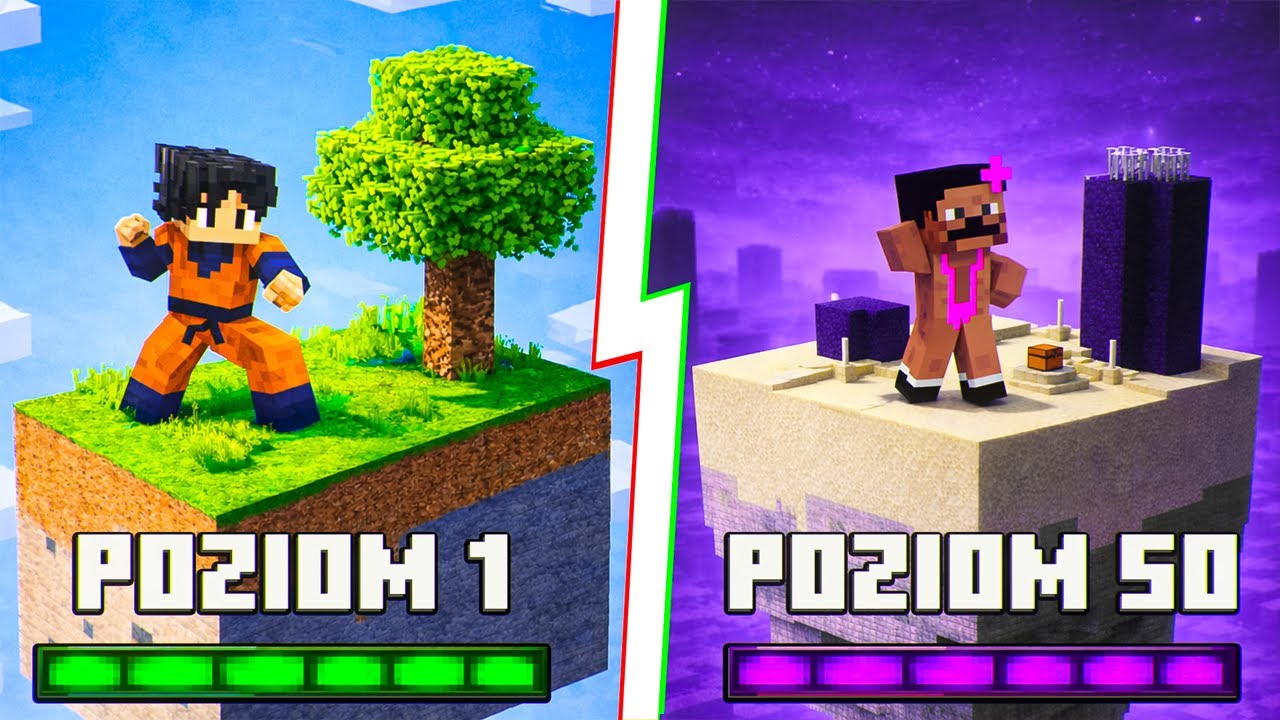 MINECRAFT, ale POZIOM = Nowy CHUNK