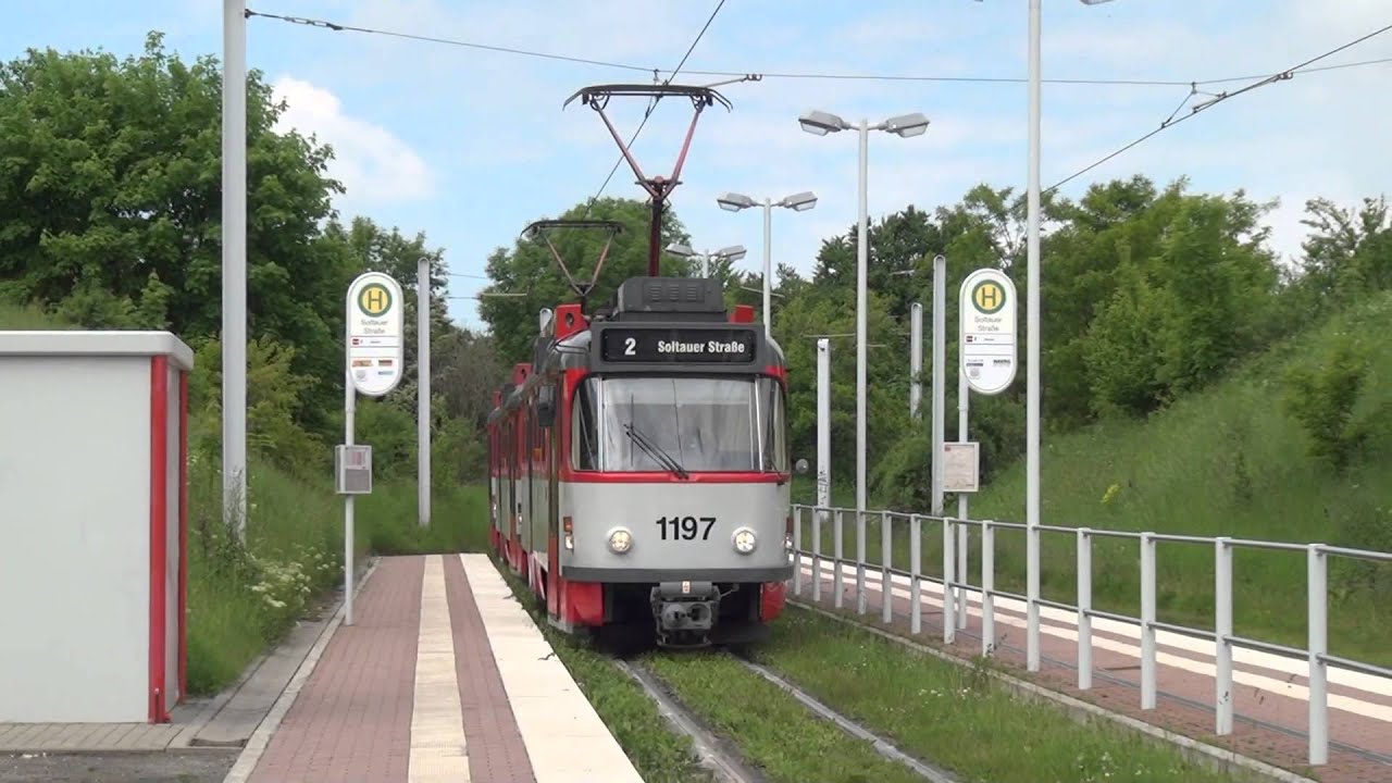 Straßenbahn Halle - Die letzten Tatra T4D & B4D im Einsatz [1080p]