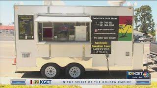 Families head out to Centennial Square for a Mother’s Day food truck event