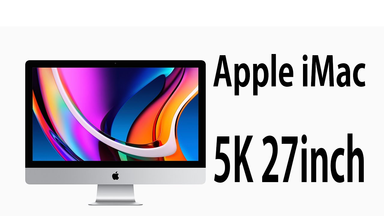 iMac 5K 27インチ 2020年モデルを買った話 - YouTube