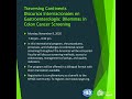 Discursos Internacionales En Gastroenterología: Dilemmas In Colon Cancer Screening - 09/11