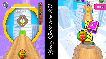 Going Balls level 169 Walk Through Gameplay #shorts #viral