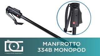 Manfrotto 334B Automatic Monopod - Replaces 3245 | Unboxing Tutorial Video