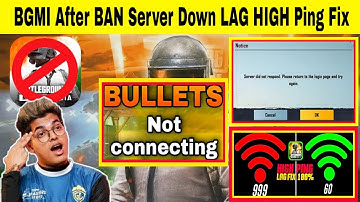 𝗕𝗚𝗠𝗜 𝗔𝗙𝗧𝗘𝗥 𝗕𝗔𝗡🔥𝗙𝗜𝗫 𝗦𝗘𝗥𝗩𝗘𝗥 𝗣𝗥𝗢𝗕𝗟𝗘𝗠 𝗛𝗜𝗚𝗛 𝗣𝗜𝗡𝗚 & 𝗟𝗔𝗚 𝗣𝗥𝗢𝗕𝗟𝗘𝗠 𝗙𝗜𝗫 𝗕𝗚𝗠𝗜 𝗨𝗡𝗕𝗔𝗡 𝗡𝗘𝗪𝗦 𝗕𝗚𝗠𝗜 𝗟𝗔𝗚 𝗣𝗥𝗢𝗕𝗟𝗘𝗠