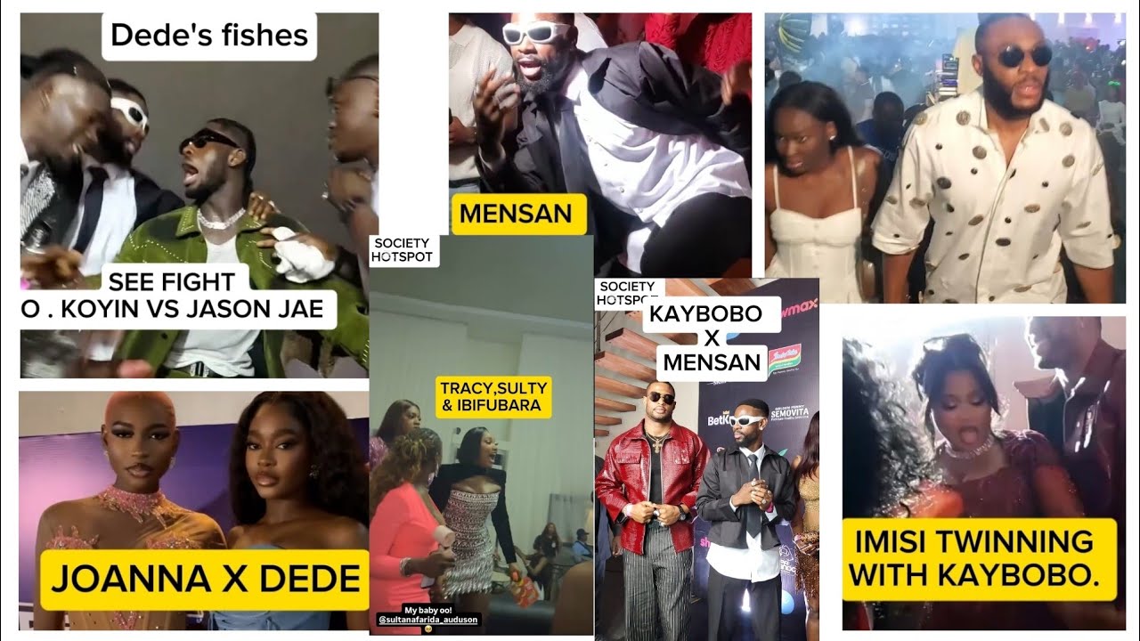 Kola seen with mystery babe as JASON JAE , Koyin ,Imisi, DEDE  attend 