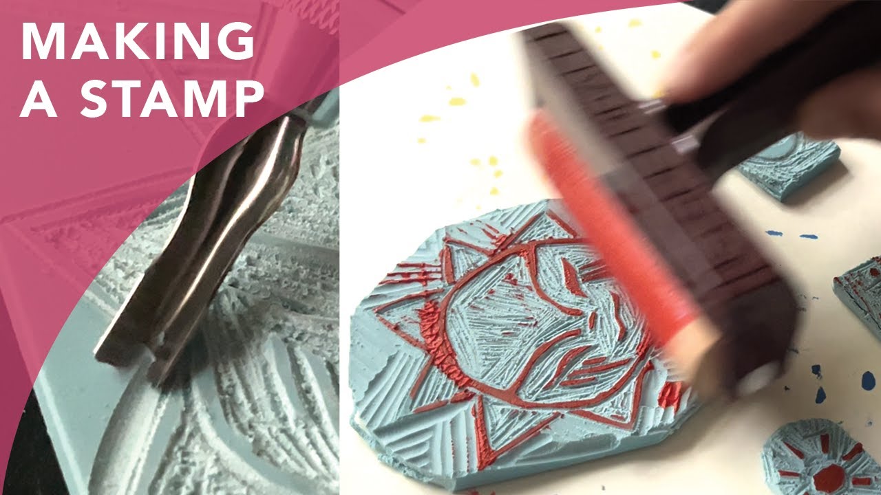 Making a Custom Shirt with Stamps and Tye Die- Make art with me