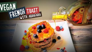 VEGAN FRENCH TOAST With aquafaba - French Vegan breakfast recipe