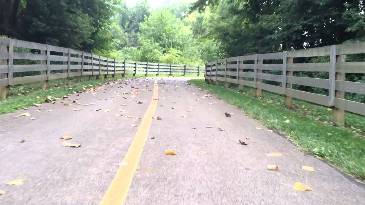 A 'Bike View' of Blacklick Creek Trail - Three Creeks to Pickerington Ponds