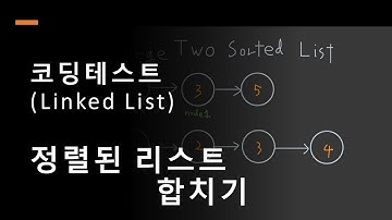 코딩 테스트, 초급, 정렬된 리스트 합치기