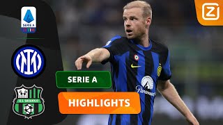 DAVY KLAASSEN DEBUTEERT IN MILAAN! 🥳 | Inter vs Sassuolo | Serie A 2023/24 | Samenvatting