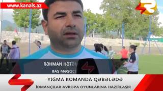 KARATE UZRE YIGMA KOMANDAMIZ BIRINCI AVROPA OYUNLARINA HAZIRLASIR