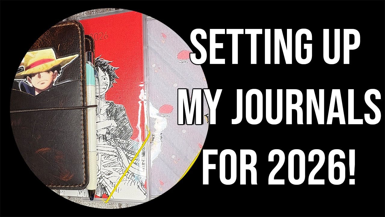 Getting My Journals Setup and Decorated for 2026