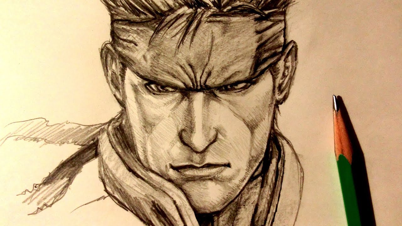 Metal Gear Solid. Solid Snake :: Behance