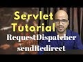 Servlet & JSP Tutorial: RequestDispatcher & sendRedirect