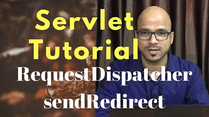 #8 Servlet and JSP Tutorial | RequestDispatcher and  sendRedirect Theory